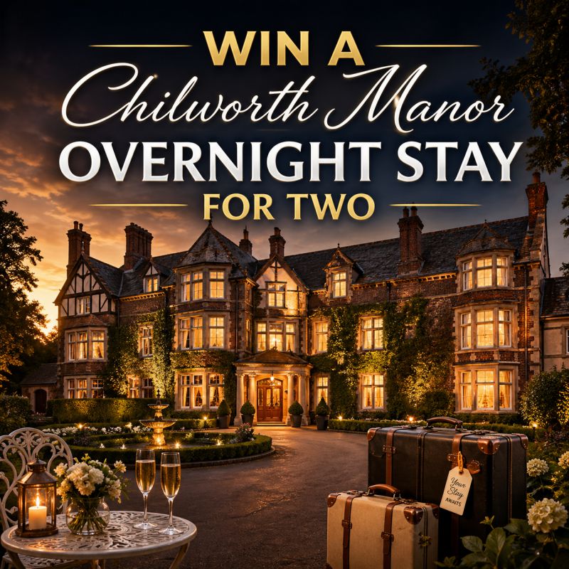 Win a Chilworth Manor overnight stay for two