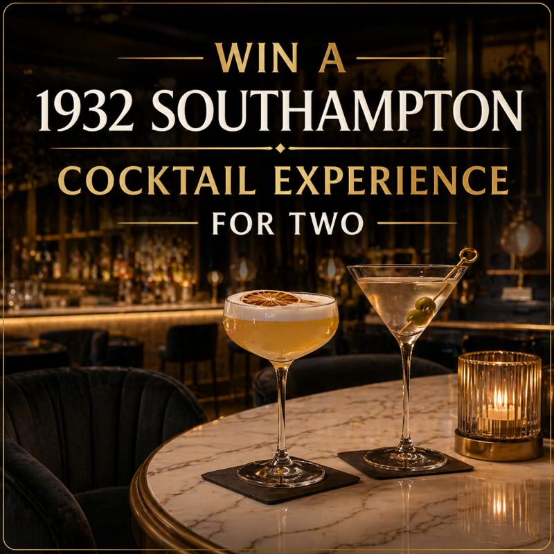 Win a 1932 Southampton cocktail experience for two